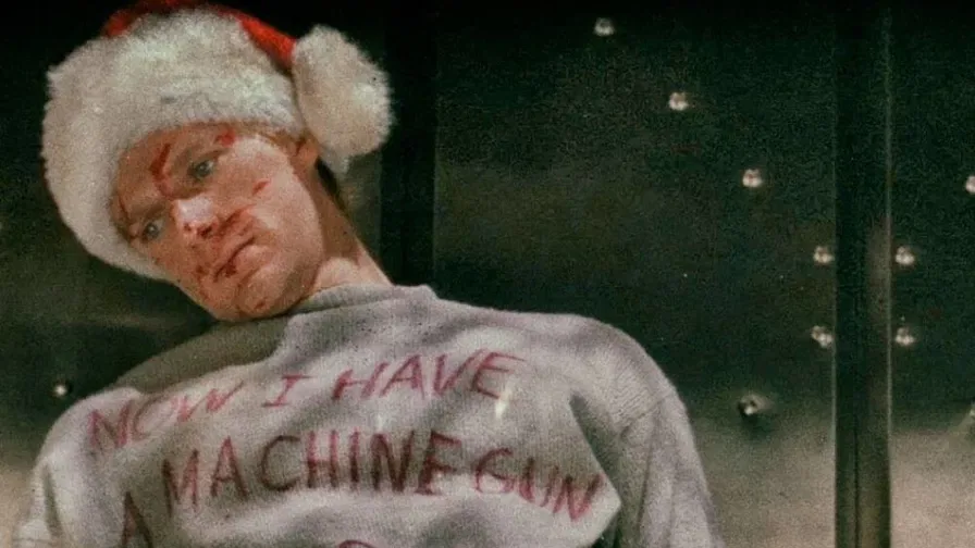Un ladro in una scena di "Trappola di cristallo"